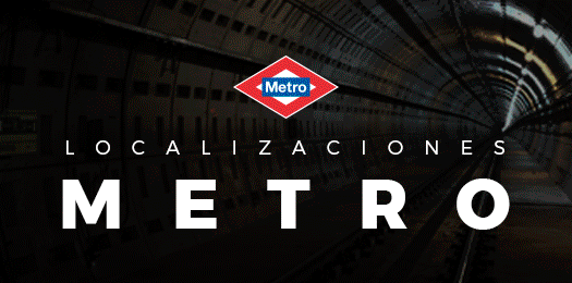 Catálogo localizaciones Metro
