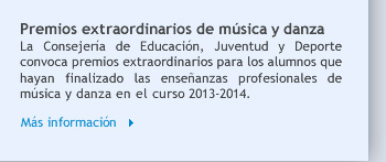 Premios extraordinarios de música y danza 