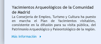 Yacimientos Arqueológicos de la Comunidad de Madrid