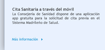 Cita Sanitaria a través del móvil