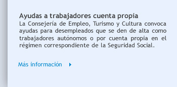 Ayudas a trabajadores cuenta propia