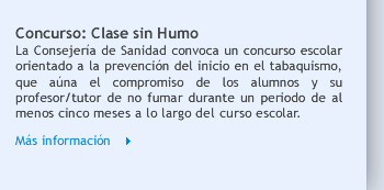 Concurso: Clase sin Humo