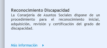 Reconocimiento Discapacidad