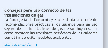 Consejos para uso correcto de las instalaciones de gas