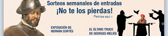 Sorteos semanales de entradas. ¡No te los pierdas!