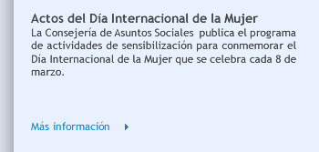 Actos del Día Internacional de la Mujer 