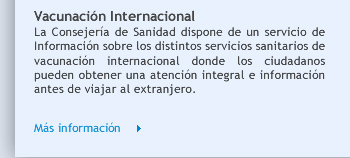 Vacunación Internacional 