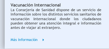 Vacunación Internacional 