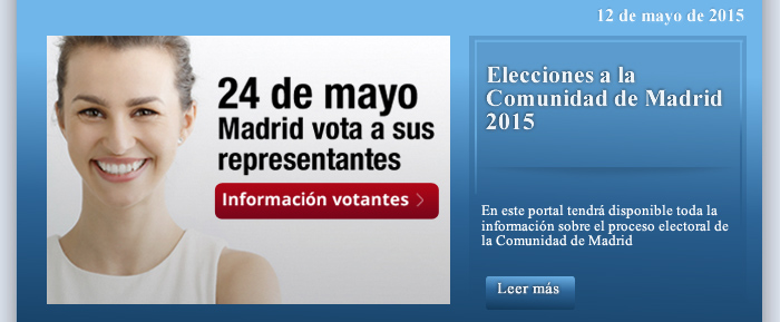 Elecciones a la Comunidad de Madrid 2015