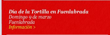 Día de la Tortilla en Fuenlabrada