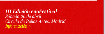 III Edición enoFestival