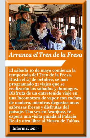 Arranca el Tren de la Fresa