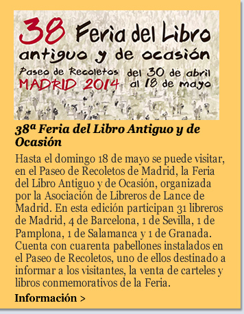 38ª Feria del Libro Antiguo y de Ocasión