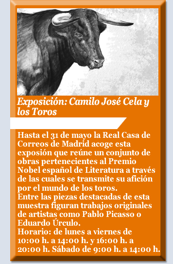 Exposición: Camilo José Cela y los Toros