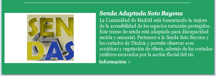 Senda Adaptada Soto Bayona