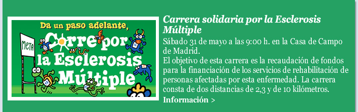 Carrera solidaria por la Esclerosis Múltiple