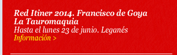 Red Itiner 2014. Francisco de Goya.