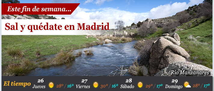 Este fin de semana... Sal y quédate en Madrid