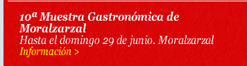10ª Muestra Gastronómica de Moralzarzal