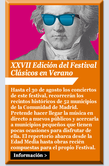 XXVII Edición del Festival Clásicos en Verano