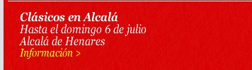 Clásicos en Alcalá