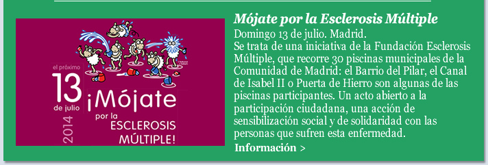 Mójate por la Esclerosis Múltiple