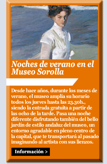 Noches de verano en el Museo Sorolla