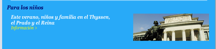 Este verano, niños y familia en el Thyssen, el Prado y el Reina