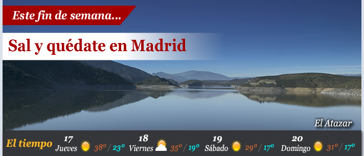 Este fin de semana... Sal y quédate en Madrid