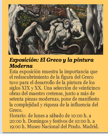 Exposición: El Greco y la pintura Moderna