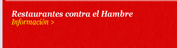 Restaurantes contra el Hambre