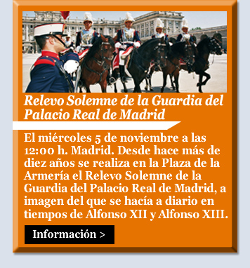 Relevo Solemne de la Guardia del Palacio Real de Madrid