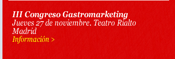 III Congreso Gastromarketing