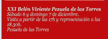 XXI Belén Viviente Pezuela de las Torres