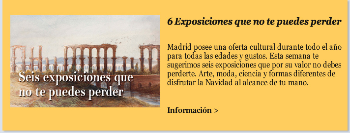 6 Exposiciones que no te puedes perder