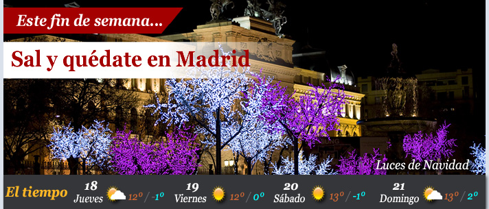 Este fin de semana... Sal y quédate en Madrid