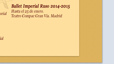 Ballet Imperial Ruso 2014-2015