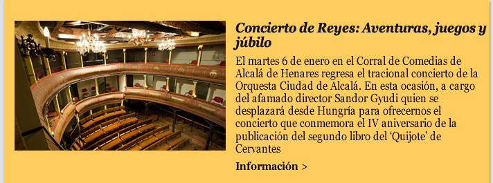 Concierto de Reyes: Aventuras, juegos y júbilo