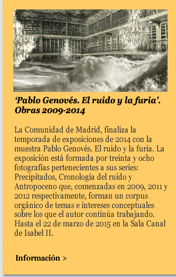 'Pablo Genovés. El ruido y la furia’. Obras 2009 - 2014