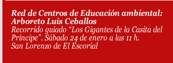 Red de Centros de Educación ambiental: Arboreto Luis Ceballos