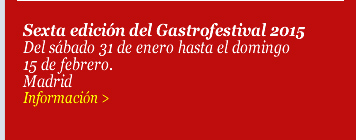 Sexta edición del Gastrofestival 2015