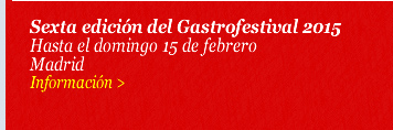 Sexta edición del Gastrofestival 2015