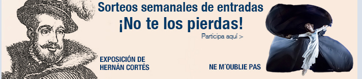 Sorteos semanales de entradas. ¡No te los pierdas!