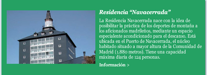 Residencia 'Navacerrada'