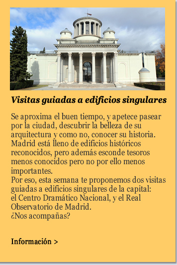 Visitas guiadas a edificios singulares