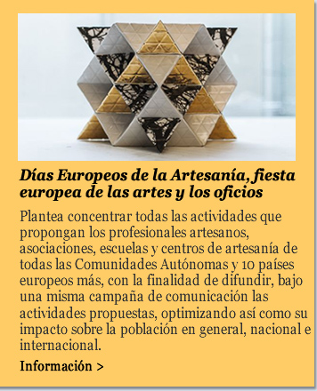 Días Europeos de la Artesanía, fiesta europea de las artes y los oficios