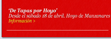 'De Tapas por Hoyo'