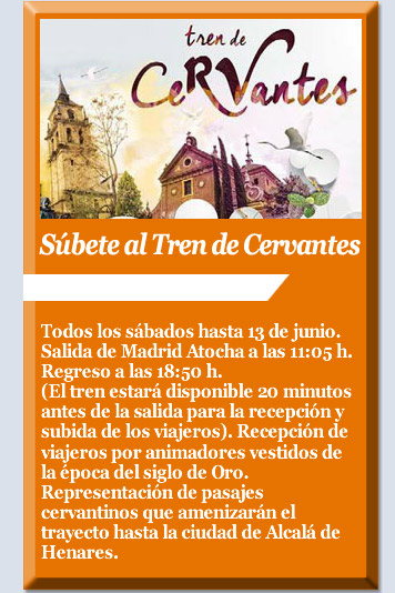 Súbete al Tren de Cervantes