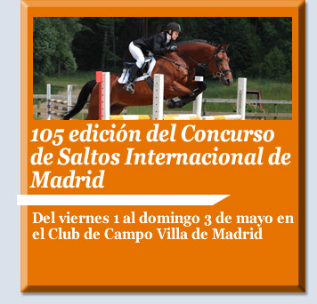 105 edición del Concurso de Saltos Internacional de Madrid