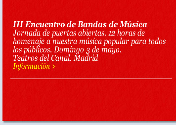 III Encuentro de Bandas de Música